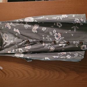 Maurices green floral tank top size XXL